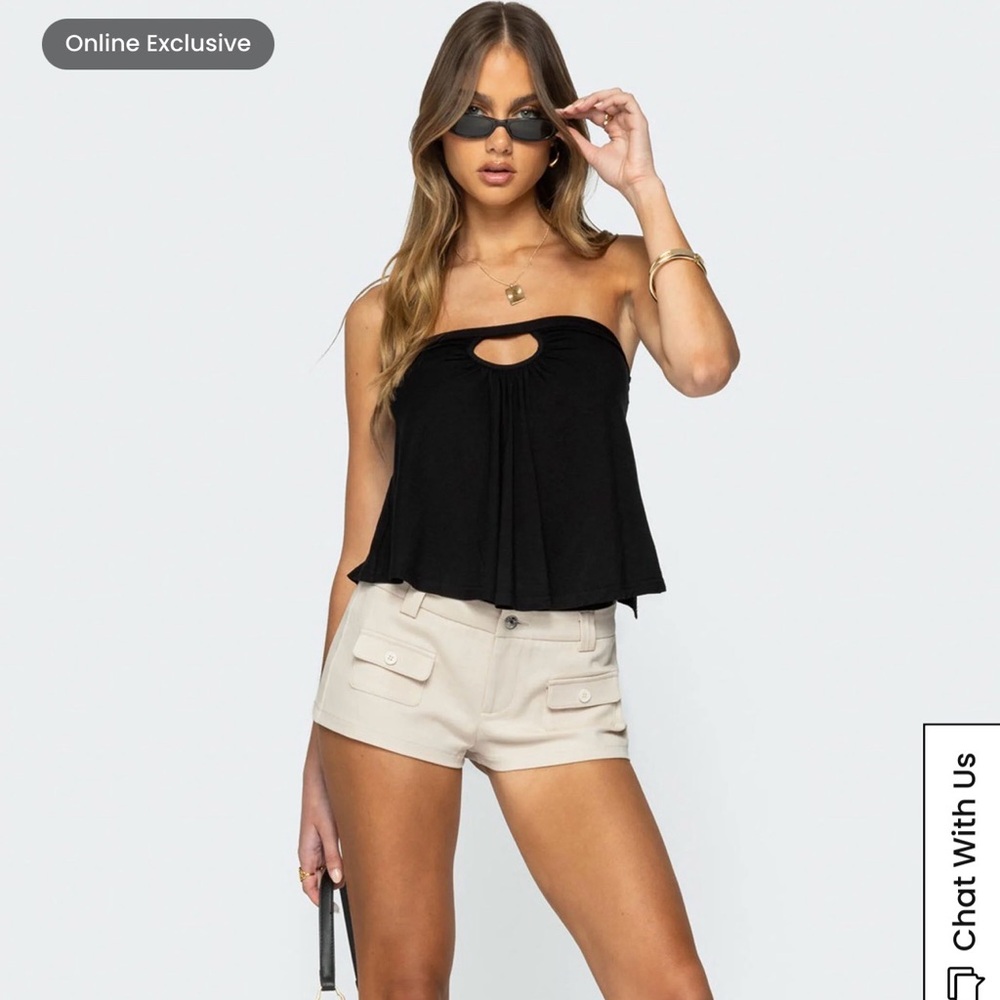 Edikted Terra Cargo Micro Shorts